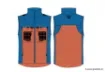 Bild von Daunenjacke Devaux TREK'FLY Orange/Blau