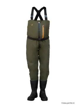Waders Respirant Devaux ZIP 400 BOTTE - Olive