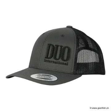 Casquette DUO Mesh Snapback Cap Charcoal / Black