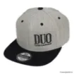 Bild von DUO Snapback Cap Heather Grau / Schwarz