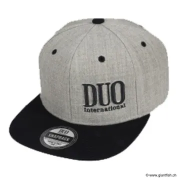 Casquette DUO Snapback Heather Cap Grey / Black