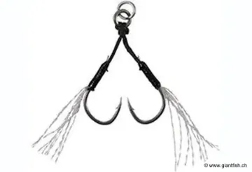 Hameçon Assist DUO Drag Metal Assist Hook Double - par 3