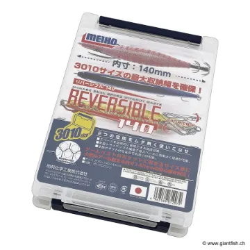 Boîte MEIHO Reversible 140 Clear