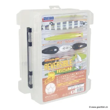 Boîte MEIHO Reversible 165N Clear