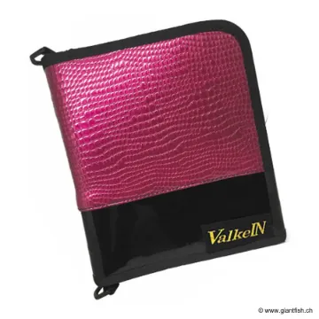 Trousse Valkein Lure Wallet L - Cherry Pink Leather