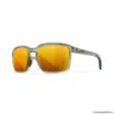 Picture of Wiley X Aspect Captivate Polarized Sunglasses - Mirror Lenses - Matte Black Frame