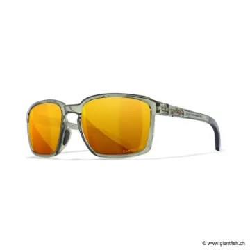 Lunettes Polarisantes Wiley X Aspect Captivate Polarized - VerresMirroir - Monture Matte Black