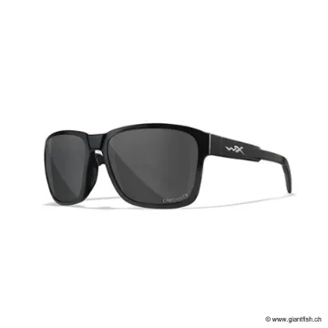 Lunettes Polarisantes Wiley X TREK Captivate Polarized - Verres Smoke Grey - Monture Gloss Black