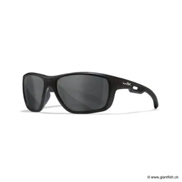 Lunettes Polarisantes Wiley X Aspect Polarized - Verres Smoke Grey - Monture Matte Black