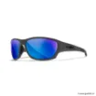 Picture of Polarized Sunglasses Wiley X Climb Captivate - Blue Lenses - Matte Grey Frame