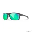 Picture of Polarized Sunglasses Wiley X Kingpin Captivate - Blue Lenses - Matte Graphite Frame