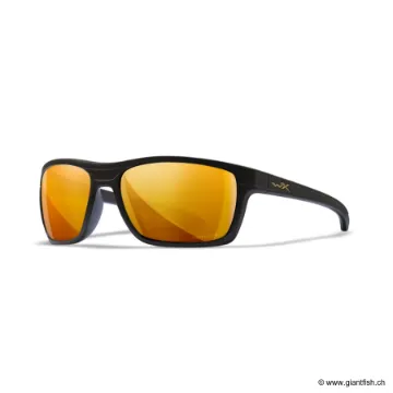 Lunettes Polarisantes Wiley X Kingpin Captivate Polarized - Verres Bronze - Monture Matte Black