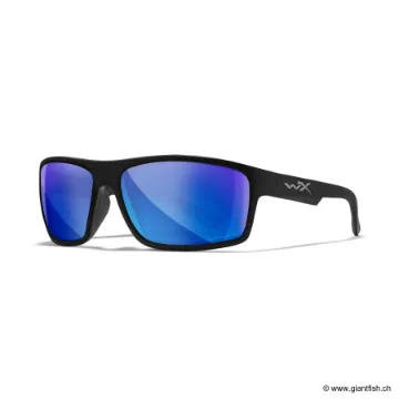 Lunettes Polarisantes Wiley X Peak Captivate Polarized - Verres Blue - Monture Matte Black