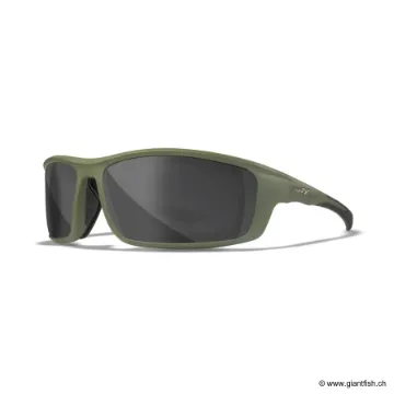 Lunettes Polarisantes Wiley X Grid Captivate Polarized - Verres Grey - Monture Matte Utility Green