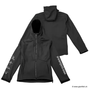 Veste Megabass BLOWattack Hoodie Black - Noire