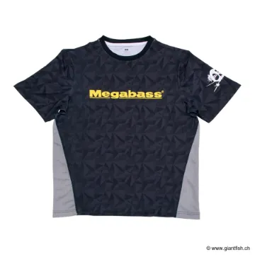 T-Shirt Megabass GAME BLACK - Noir
