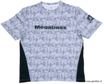 T-Shirt Megabass GAME WHITE - Blanc