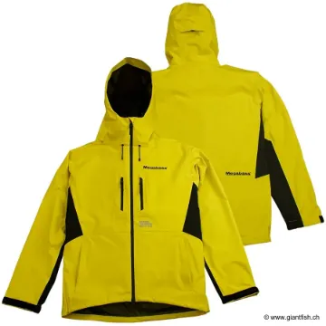 Veste Megabass WILDERNESS JACKET COMPETITION YELLOW - Jaune