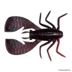 Black Back Clear Red