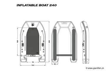 Bateau Pneumatique NASH Boat Life Inflatable Boat