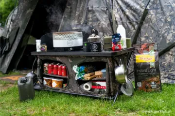 Organisateur pour Bivvy NASH Bank Life Cook Station Camo