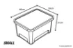 Immagine di Scatola di Stoccaggio NASH Bank Life Stacker Storage Box