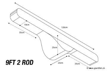 Fourreau NASH Scope OPS Soft Protect 2 Rod Skin