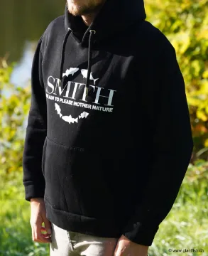 Sweat à capuche SMITH BLACK