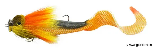 Leurre Souple CWC Giant Pig Tail - 40 cm