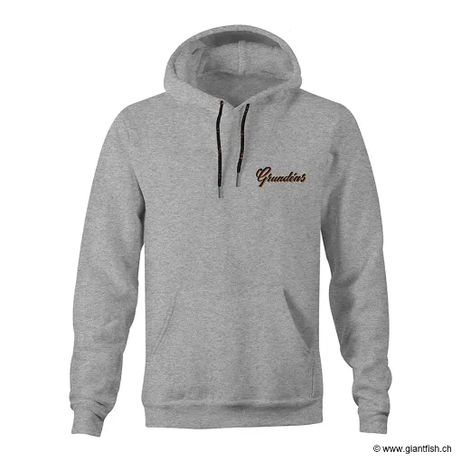 Sweat à Capuche GRUNDENS Displacement Hoodie Athletic Heather - Gris