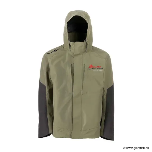 Veste GRUNDENS Buoy X Ultimate Fishing Jacket Imperméable Verte