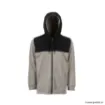 Image de Sweat à Capuche Zippé GRUNDENS Daggerboard FZ - Metal