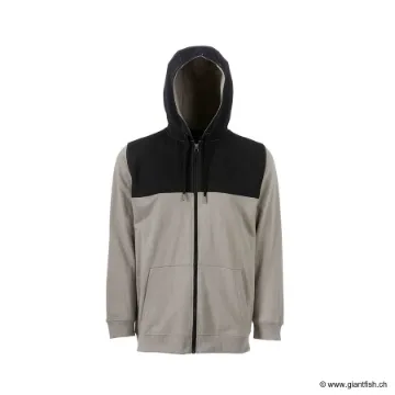 Sweat à Capuche Zippé GRUNDENS Daggerboard FZ - Metal