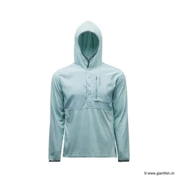 Sweat à Capuche GRUNDENS Shorebreak Hoodie Skyrocket - Turquoise