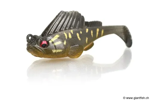 Leurre Souple Megabass Kiss Dark Sleeper 2.4"""" - 9 g (3/8 oz) - 6.2 cm