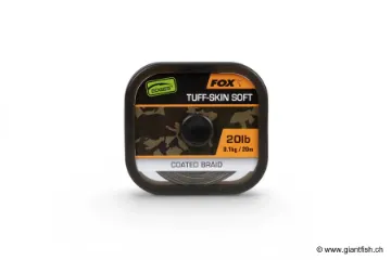 Bas de Ligne Gainé FOX Edges Tuff-Skin Soft
