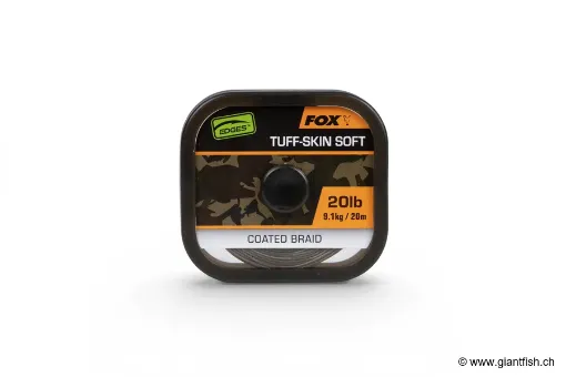 Bas de Ligne Gainé FOX Edges Tuff-Skin Soft