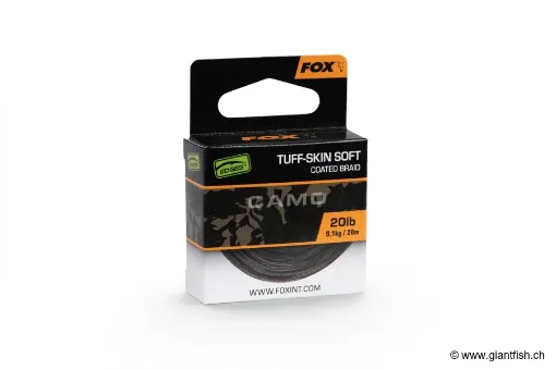 Bas de Ligne Gainé FOX Edges Tuff-Skin Soft