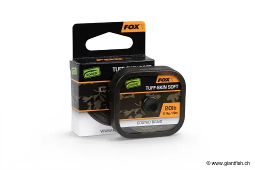 Bas de Ligne Gainé FOX Edges Tuff-Skin Soft