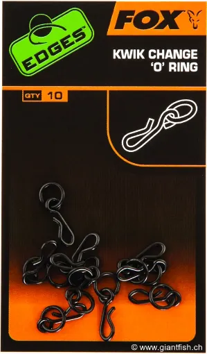 Agrafe FOX Edges Kwik Change O Ring