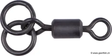 Émerillon FOX Edges Double Ring Swivel