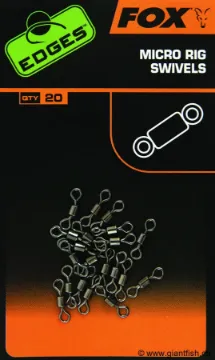 Émerillon FOX Edges Micro Rig Swivels