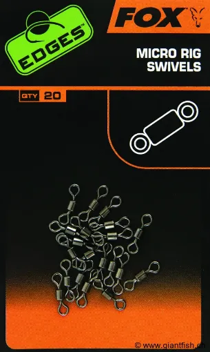 Émerillon FOX Edges Micro Rig Swivels