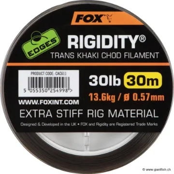 Fluorocarbone FOX Edges Rigidity - 30 m