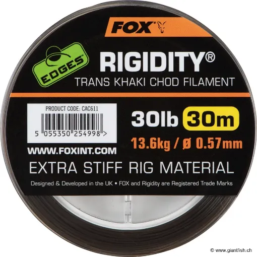 Fluorocarbone FOX Edges Rigidity - 30 m
