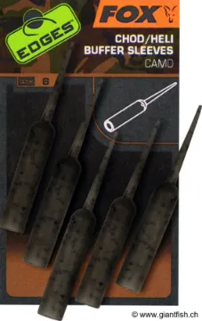 Manchon FOX Edges Camo Naked Chod Heli Buffer Sleeves
