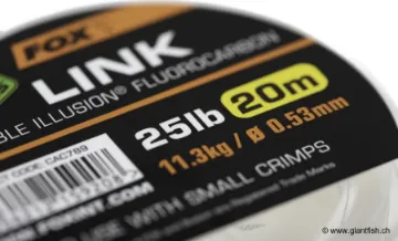 Fluorocarbone FOX Edges Link Illusion Flurocarbon - 20 m