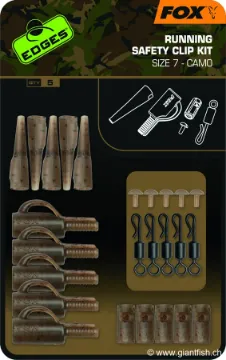 Clip Plomb FOX Edges Running Safety Clip Kit