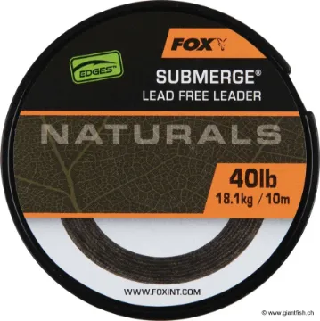 Tête de ligne FOX Edges Naturals Submerge Leader