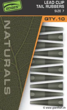 Manchon FOX Edges Naturals Tail Rubbers Lead Clip